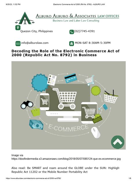 electronic commerce act of 2000 lawphil|Electronic Commerce Act of 2000 (RA No. 8792) .